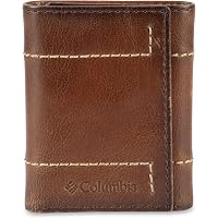 Amazon.co.jp: Columbia メンズ RFID 三つ折り財布, ブラウン